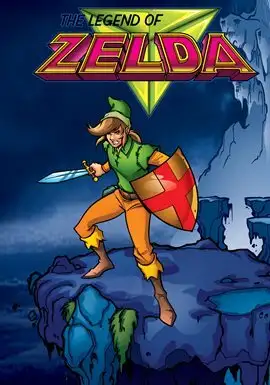 Image from Hoopla Digital of the Legend of Zelda animated series season 1.