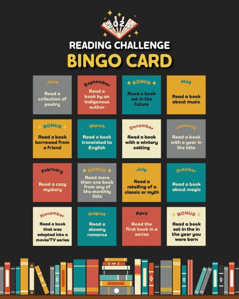 Reading Challenge 2024 Kickstart Your Reading! Blog