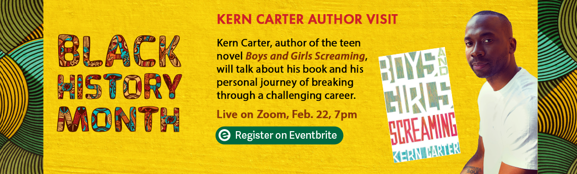 Author Visit Kern Carter