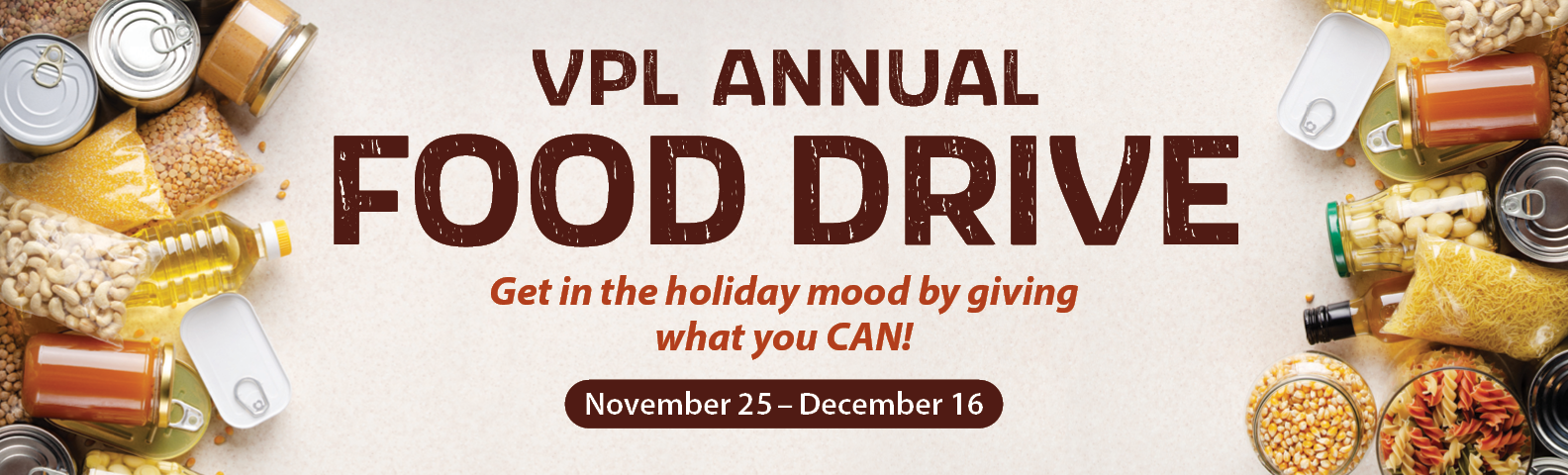 VPL Food Drive 2024